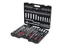 KS TOOLS Fatningssæt 179 Dele – 1/4", 3/8" og 1/2" i Kraftig Etui - Sikshop
