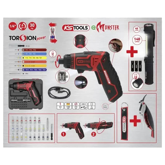 KS Tools Adventskalender 2025 – Praktisk værktøjssæt bag 30 låger - Sikshop