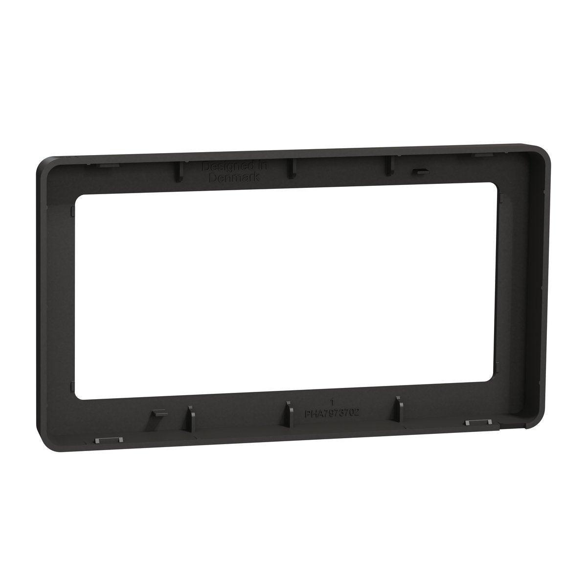 LK FUGA BASE 63 Ramme inkl. Monteringsramme 2 Modul - Koksgrå - Sikshop