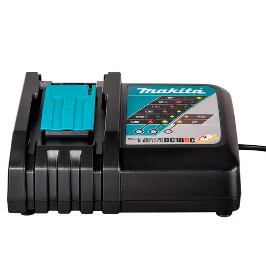 Makita DC18RC Batterioplader – Hurtig opladning til Makita LXT 18V - Sikshop