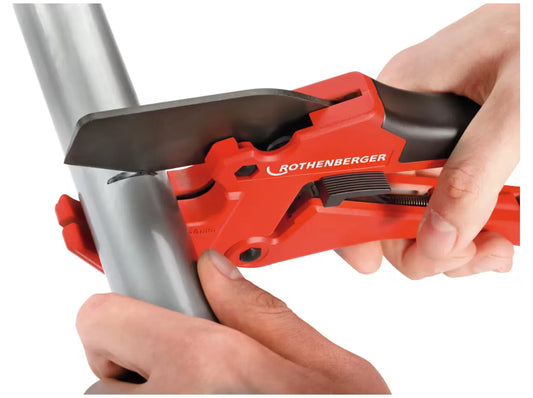 Rothenberger ROCUT 42 TWIN CUT – Præcis og kraftfuld plastrørsaks op til Ø42 mm - Sikshop