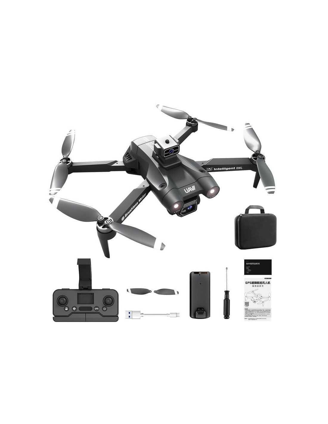 Startpakke med JJRC X28 mini drone med 8K/HD kamera, forhindringssensor, follow-me og FPV - Sikshop