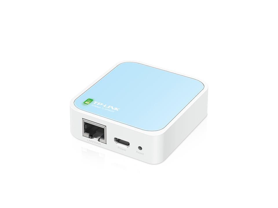 TP-Link 300Mbps Trådløs N Nano Lomme Router - Sikshop