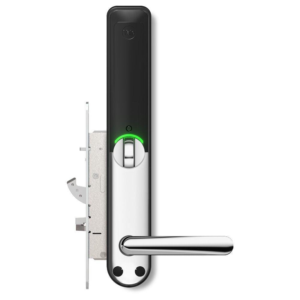 YALE Doorman L3S Flex Blank Krom - Avanceret Elektronisk Dørlås med Ajax Integration - Sikshop