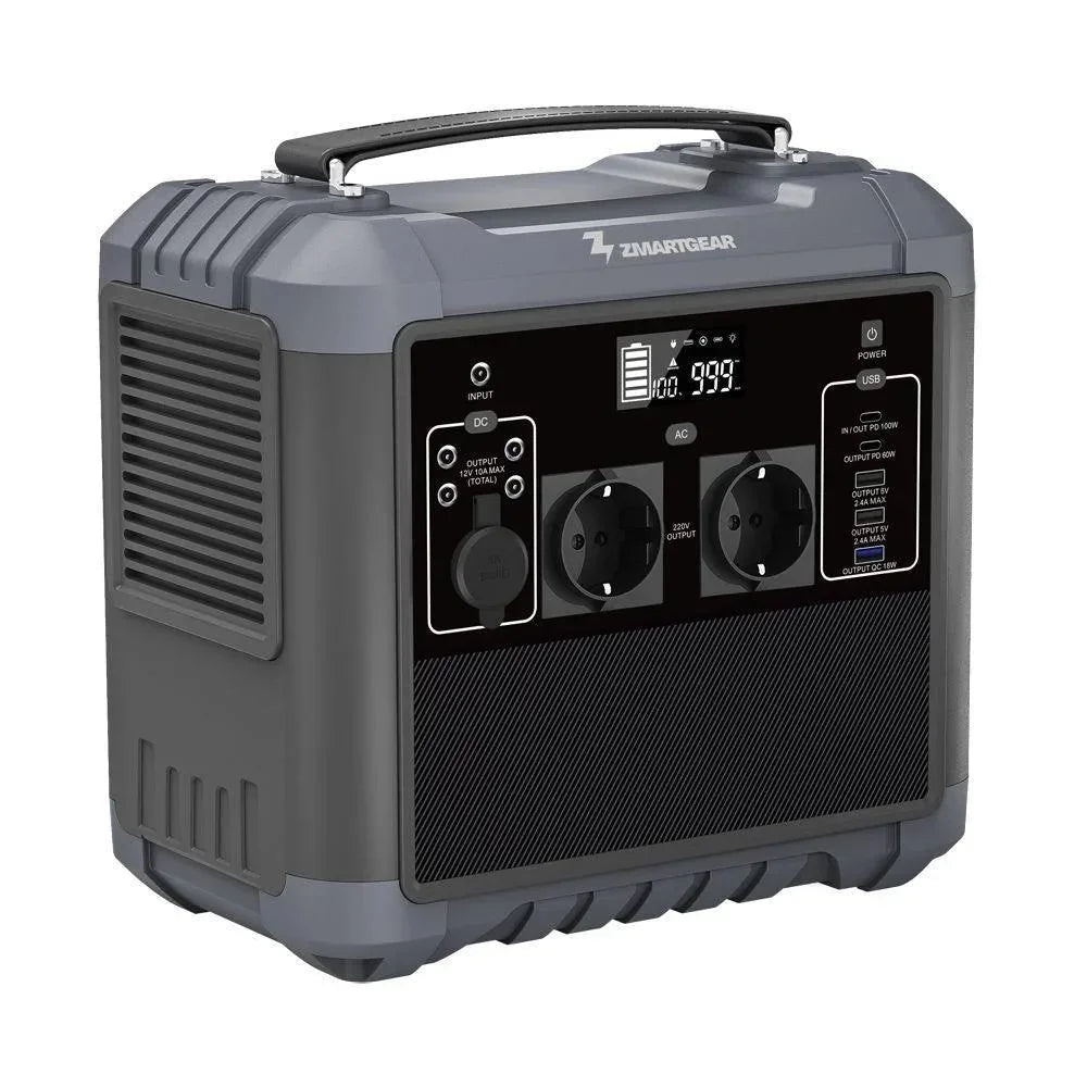 zmartgear-ac1000-powerstation-kraftfuld-sikker-og-ideel-til-nodstrom-og-rejser-sikshop-51530 - Sikshop