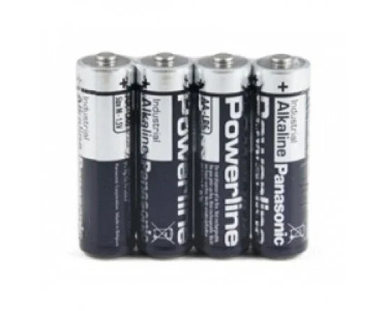 Panasonic PowerLine AAA Alkaline Batterier – 4 stk. (1,5V, Industri)