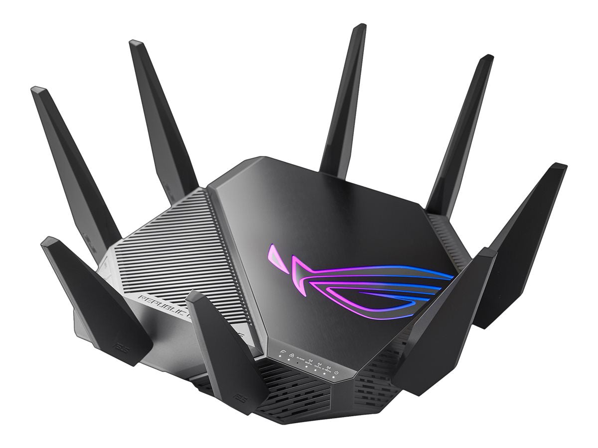 ASUS ROG Rapture GT-AXE11000 Wi-Fi 6E Gaming Router – Tri-Band, 2.5GbE