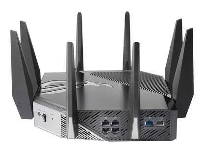 ASUS ROG Rapture GT-AXE11000 Wi-Fi 6E Gaming Router – Tri-Band, 2.5GbE
