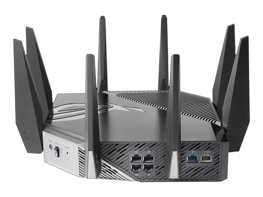 ASUS ROG Rapture GT-AXE11000 Wi-Fi 6E Gaming Router – Tri-Band, 2.5GbE