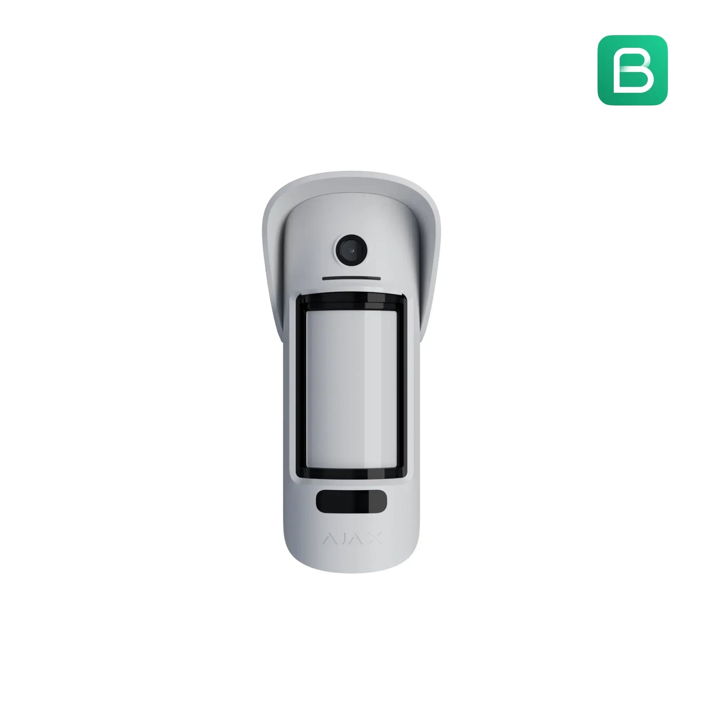 Ajax MotionCam Udendørs Jeweller – Trådløs udendørs bevægelsesdetektor (hvid) - Sikshop