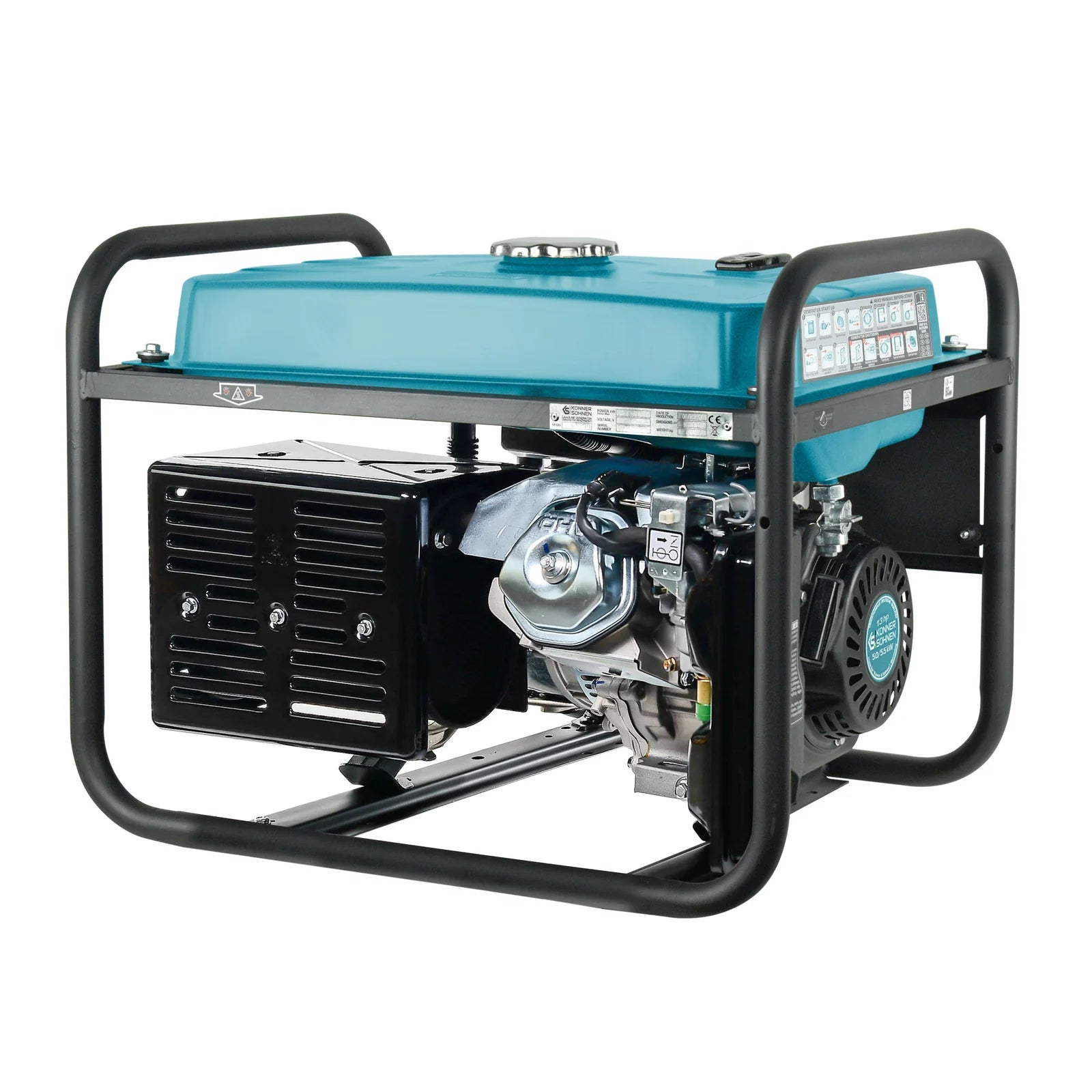 Könner & Söhnen KS 7000 – Kraftfuld 5,5 kW benzindrevet generator til hjem og erhverv - Sikshop