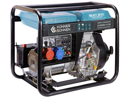 Dieselgenerator Könner & Söhnen KS 8100HDE-1/3 ATSR – 230/400V EURO V