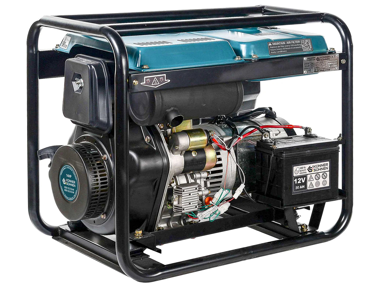 Dieselgenerator Könner & Söhnen KS 8100HDE-1/3 ATSR – 230/400V EURO V
