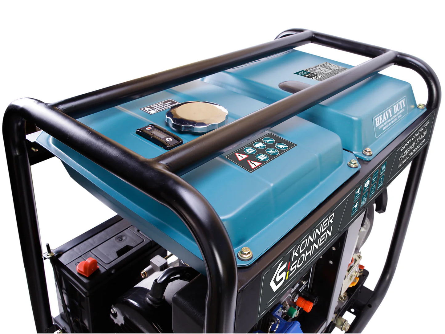 Dieselgenerator Könner & Söhnen KS 8100HDE-1/3 ATSR – 230/400V EURO V