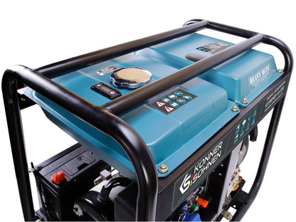 Dieselgenerator Könner & Söhnen KS 8100HDE-1/3 ATSR – 230/400V EURO V