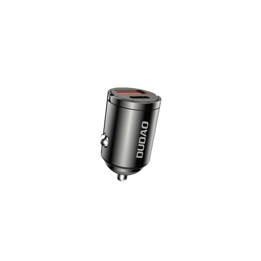 Dudao R3MAX 48W Biloplader – USB-C + USB-A, PD/QC