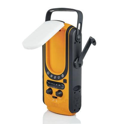 Extralink Power Ranger EPS-6000 Powerbank – 6000mAh med FM Radio, LED-lys, håndsving og solpanel