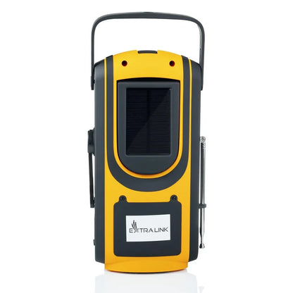 Extralink Power Ranger EPS-6000 Powerbank – 6000mAh med FM Radio, LED-lys, håndsving og solpanel