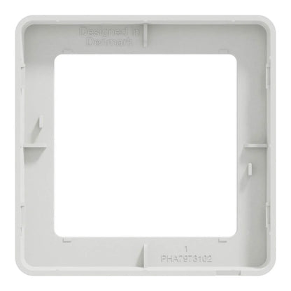 LK FUGA Base 63 Designramme 1 Modul – Hvid - Sikshop