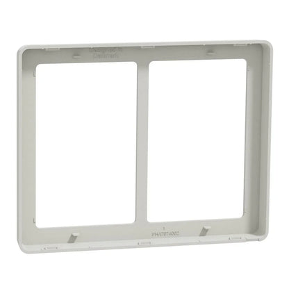 FUGA Base 63 Designramme 2x1,5 modul – Lysegrå - Sikshop