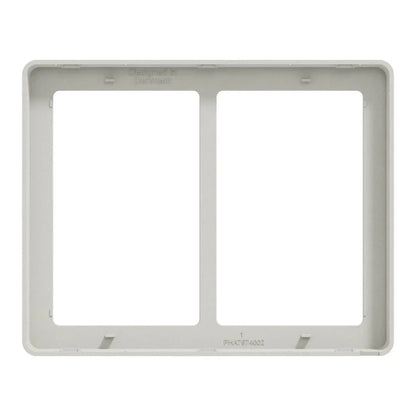 FUGA Base 63 Designramme 2x1,5 modul – Lysegrå - Sikshop