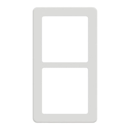 LK FUGA Base 63 Designramme 2x1 Modul – Hvid - Sikshop