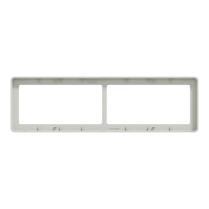 FUGA Base 63 Designramme 2x2 modul – Lysegrå - Sikshop