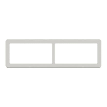 FUGA Base 63 Designramme 2x2 modul – Lysegrå - Sikshop