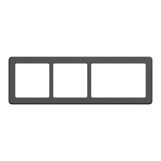 FUGA Base 63 Designramme 3,5 modul – Koksgrå