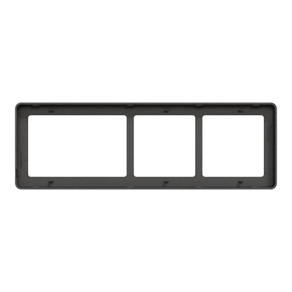 FUGA Base 63 Designramme 3,5 modul – Koksgrå - Sikshop