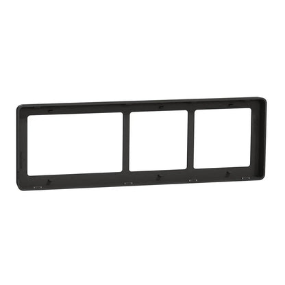 FUGA Base 63 Designramme 3,5 modul – Koksgrå - Sikshop