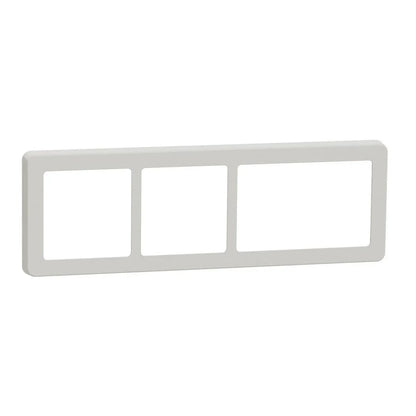 LK FUGA Base 63 Designramme 3,5 Modul – Lysegrå - Sikshop