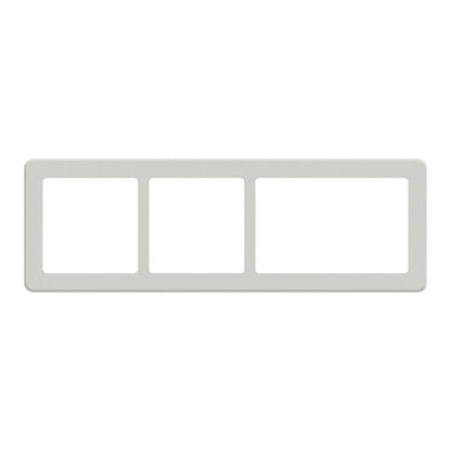 LK FUGA Base 63 Designramme 3,5 Modul – Lysegrå - Sikshop