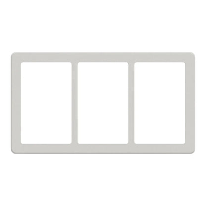 FUGA Base 63 Designramme 3x1,5 modul – Lysegrå - Sikshop