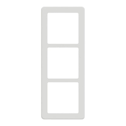 LK FUGA Base 63 Designramme 3x1 Modul – Hvid - Sikshop