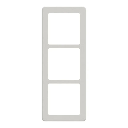 LK FUGA Base 63 Designramme 3x1 Modul – Lysegrå - Sikshop