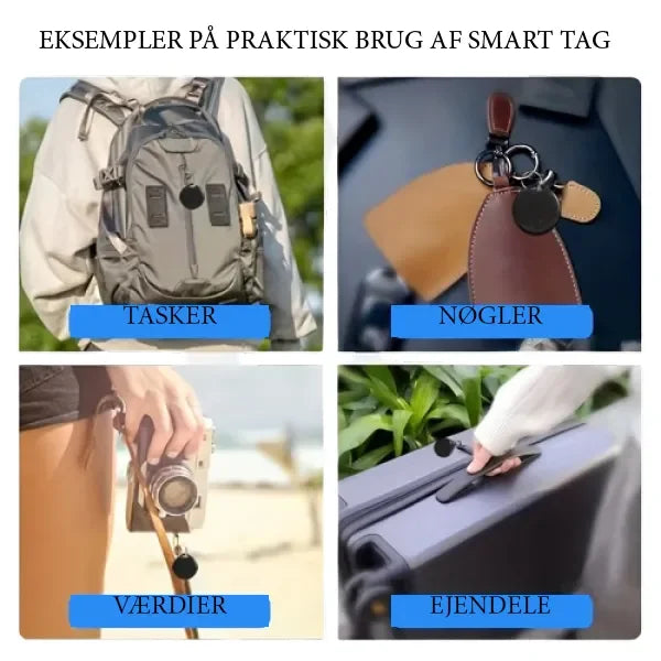 Google Smart Tag - Android Bluetooth tracker kompatibel med Google Find Hub