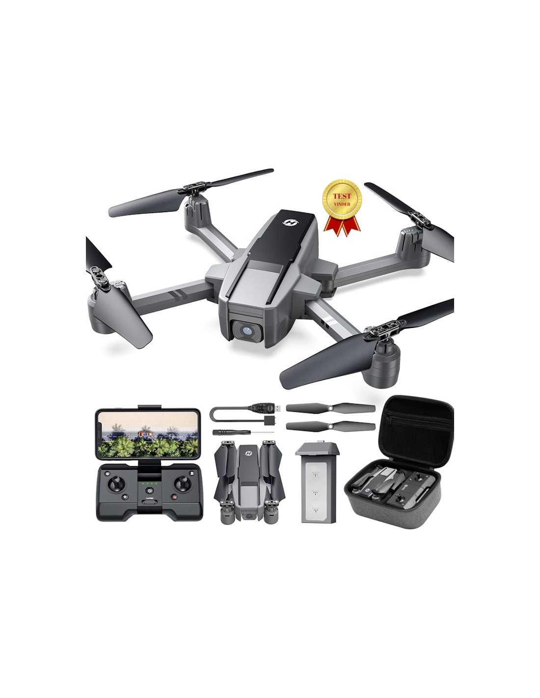 Holy Stone HS440D mini drone med 4K kamera, GPS og Follow Me