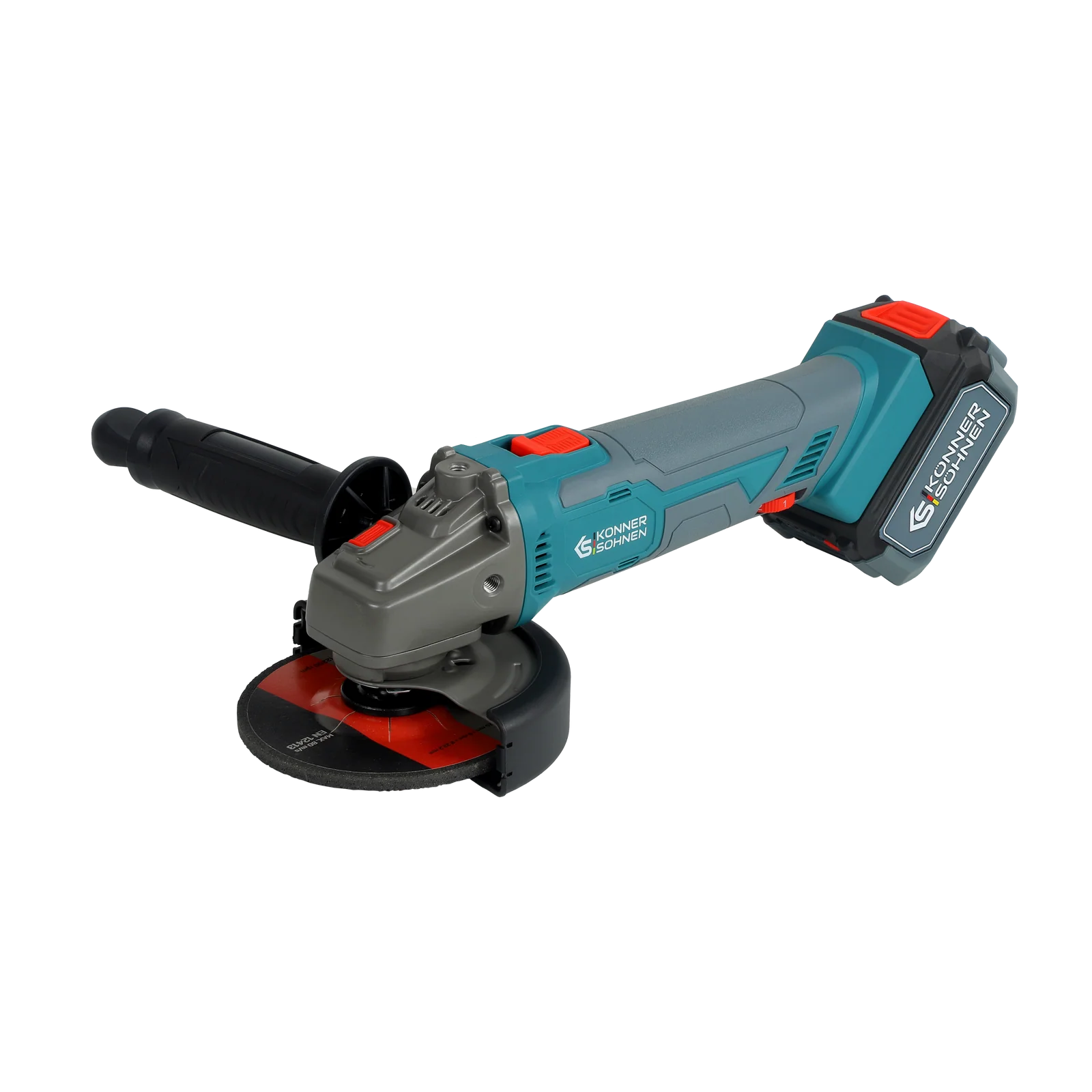 Komplet 2-i-1 sæt Boremaskine + vinkelsliber inkl. batterier, oplader og kuffert – KS IDAGB 20V SET 1 - Sikshop
