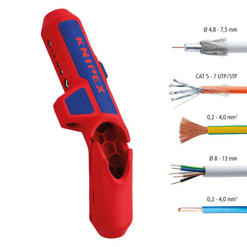 KNIPEXErgoStripUniversal-afisoleringsvaerktoej135mm2 - Sikshop