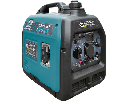 LPG/benzin Inverter Generator – Könner & Söhnen KS 2100iG S (2.0 kW)