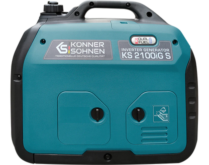 LPG/benzin Inverter Generator – Könner & Söhnen KS 2100iG S (2.0 kW)