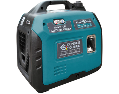 LPG/benzin Inverter Generator – Könner & Söhnen KS 2100iG S (2.0 kW)