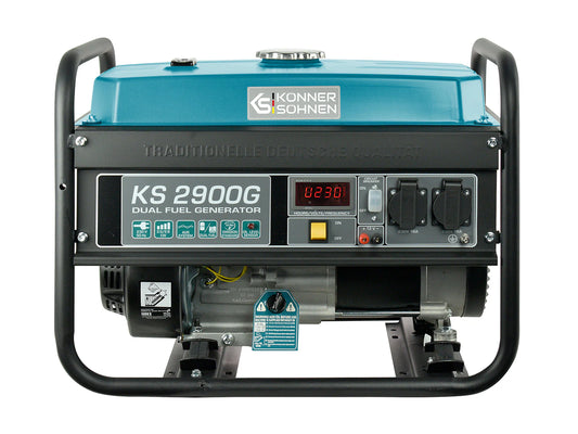 Könner & Söhnen KS 2900G – LPG/Benzin Generator (Dual Fuel) - Sikshop
