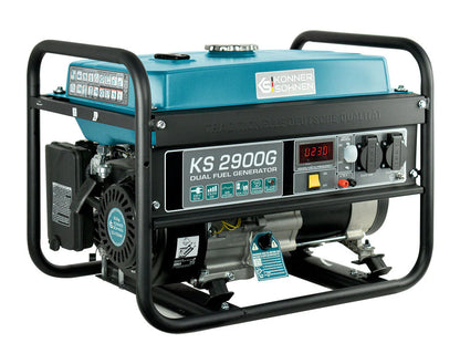 Könner & Söhnen KS 2900G – LPG/Benzin Generator (Dual Fuel) - Sikshop