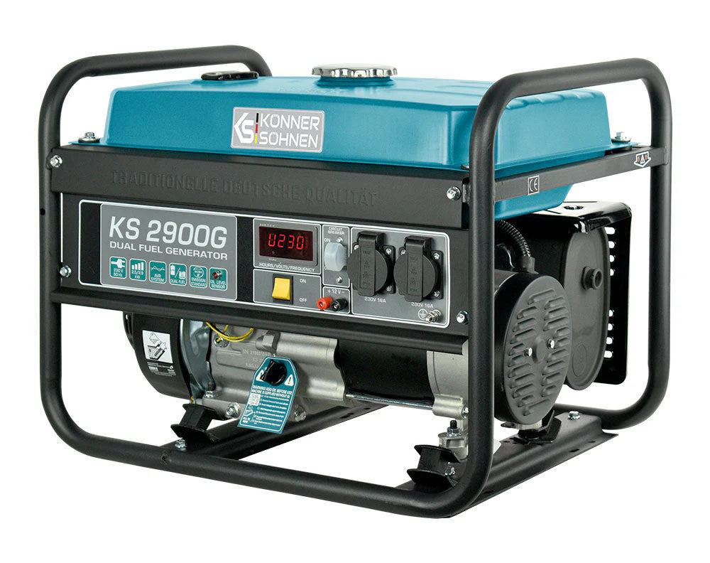 Könner & Söhnen KS 2900G – LPG/Benzin Generator (Dual Fuel) - Sikshop