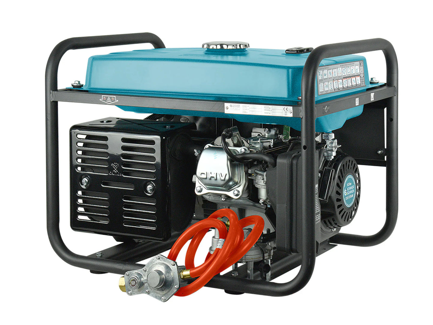 Könner & Söhnen KS 2900G – LPG/Benzin Generator (Dual Fuel) - Sikshop