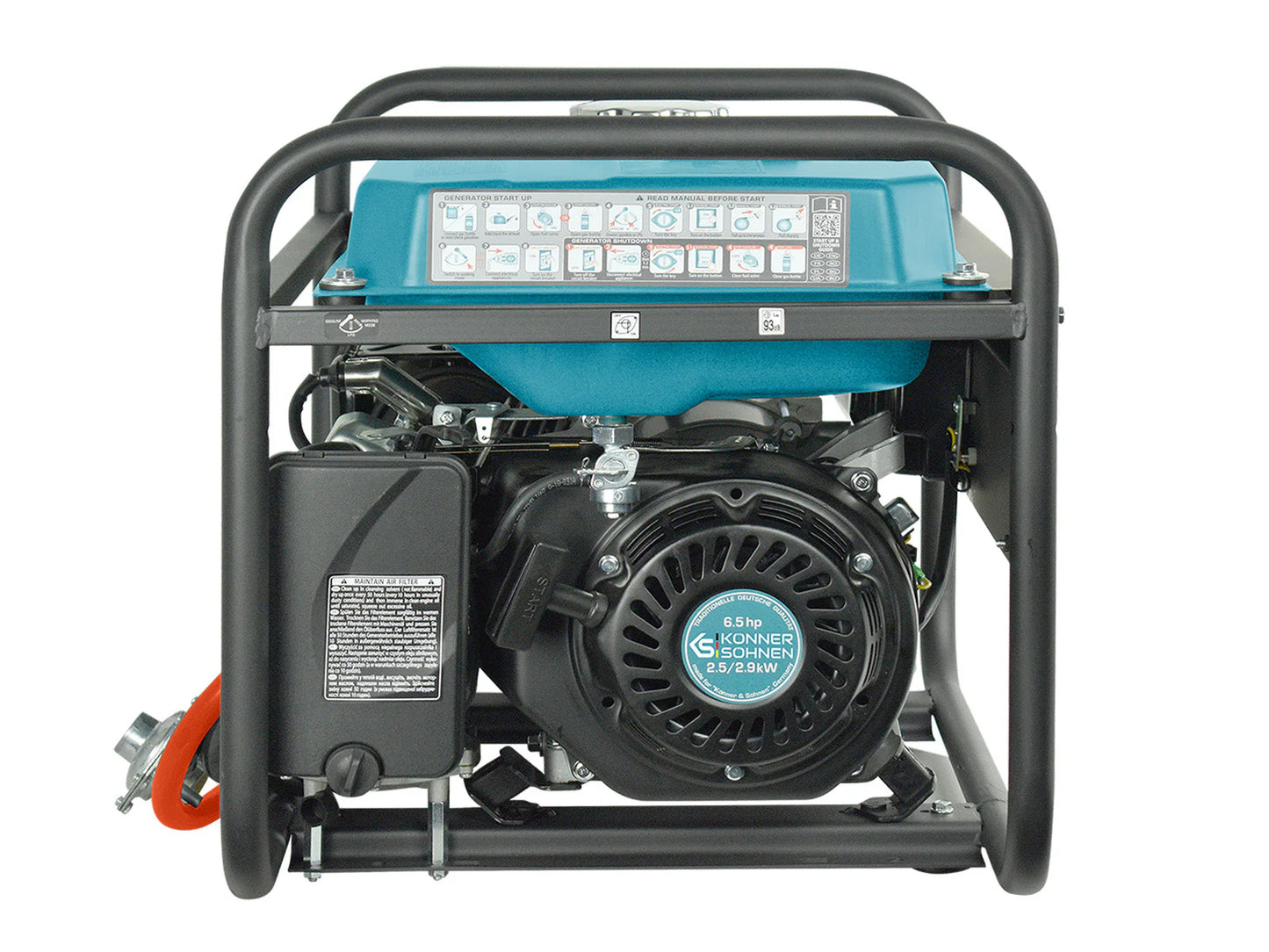 Könner & Söhnen KS 2900G – LPG/Benzin Generator (Dual Fuel) - Sikshop