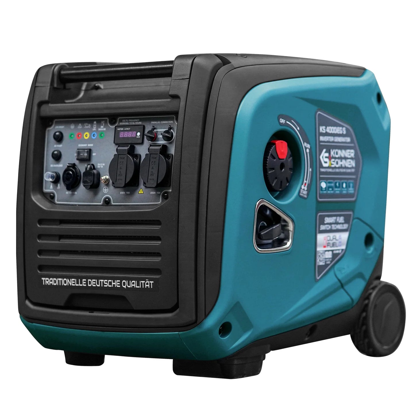 LPG/benzin invertergenerator – Könner & Söhnen KS 4000iEG S - Sikshop