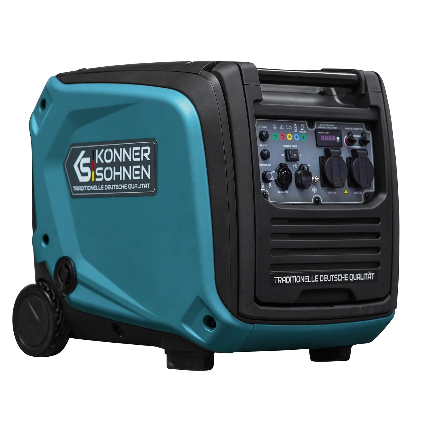 LPG/benzin invertergenerator – Könner & Söhnen KS 4000iEG S - Sikshop